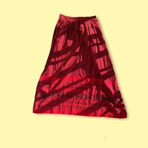 Vintage Geo Maxi Skirt